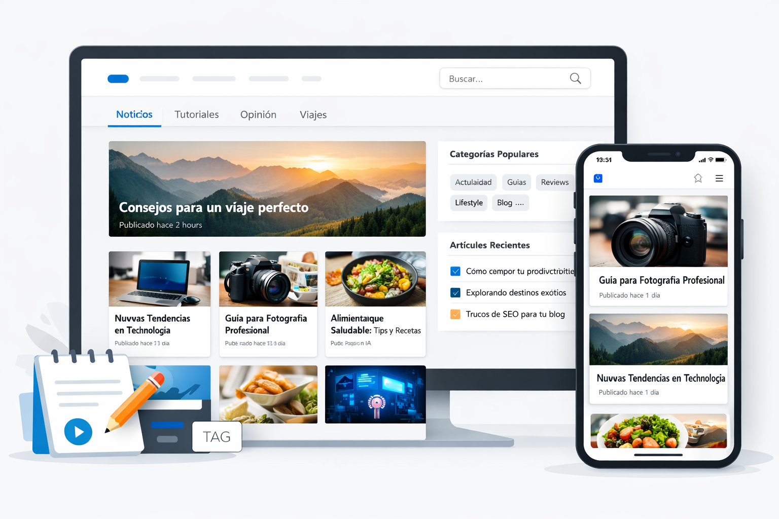 Blog / Portal de Contenidos